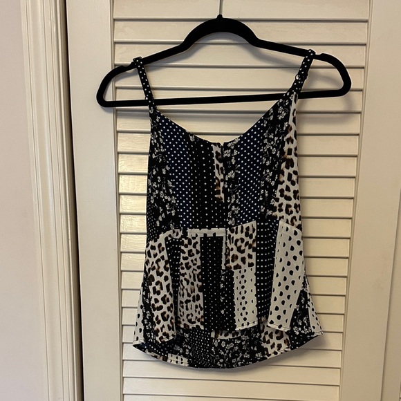 CAbi Black and White Polka Dot Camisole - Picture 2 of 2